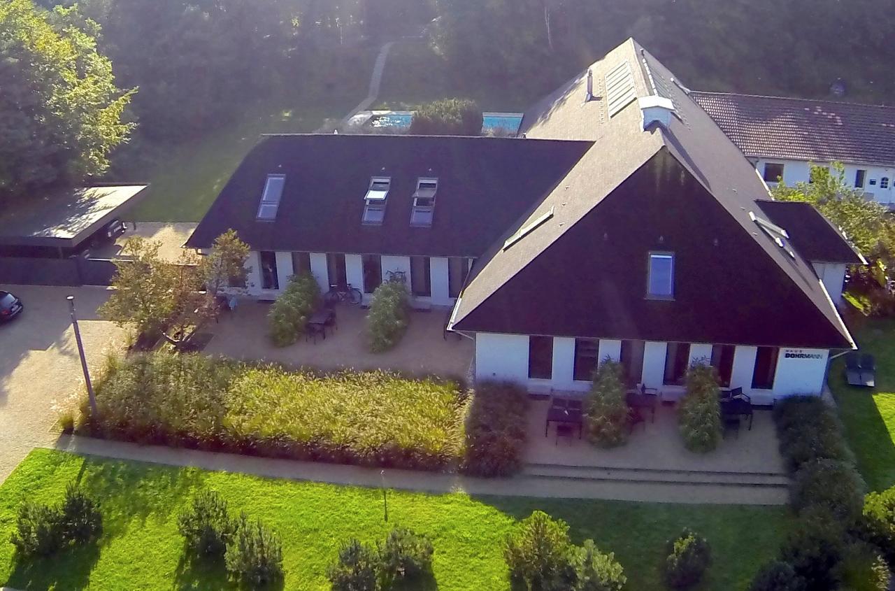 Haus Dohrmann - Mit Direktem Strandzugang,Moderne, Ruhig Gelegene Ferienwohnungen Mit Terrasse Binz Buitenkant foto